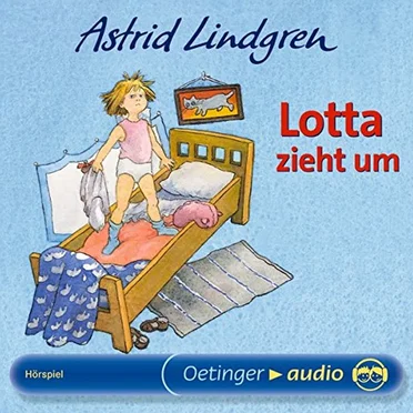 Lotta zieht um by Astrid Lindgren - album cover