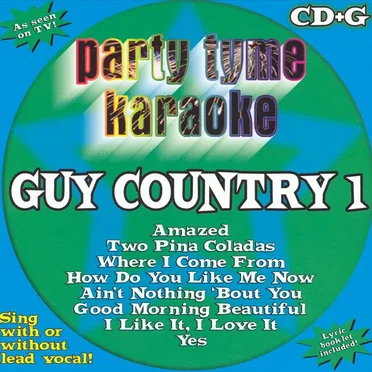 Party Tyme Karaoke: Guy Country I by Various Artists - album cover