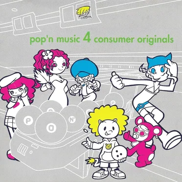 pop’n music 4 consumer originals by Various Artists - album cover