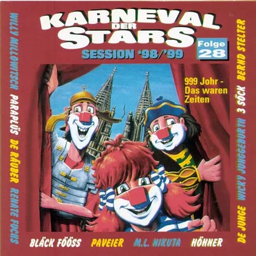 Karneval der Stars, Folge 28: Session ’98/’99 by Various Artists - album cover