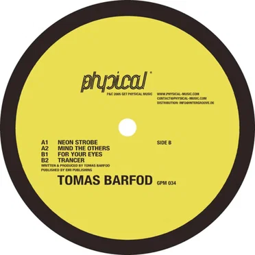 Neon Strobe by Tomas Barfod - album cover
