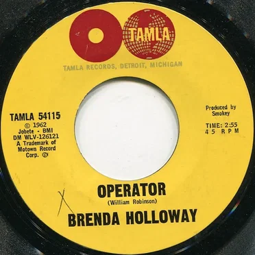 I’ll Be Available / Operator by Brenda Holloway - album cover