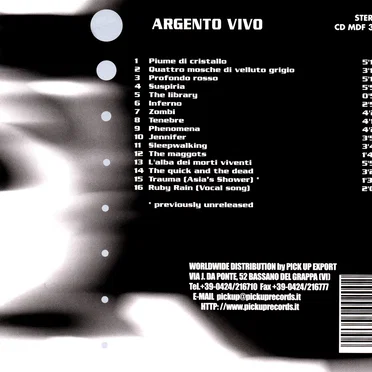 Argento Vivo by Various Artists - album cover