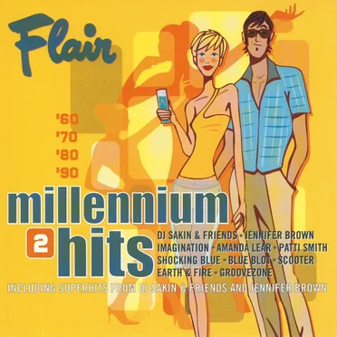 Flair millennium hits 2 by Various Artists - album cover