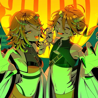 鬼の首 Ver. 鏡音リン・レン