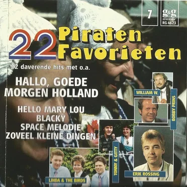 22 piraten favorieten, 7 by Various Artists - album cover
