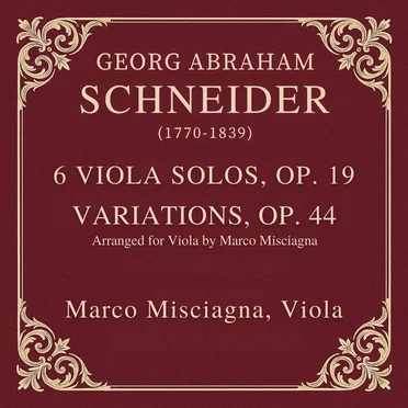 Variations, op. 44 (Arranged for Viola by Marco Misciagna)