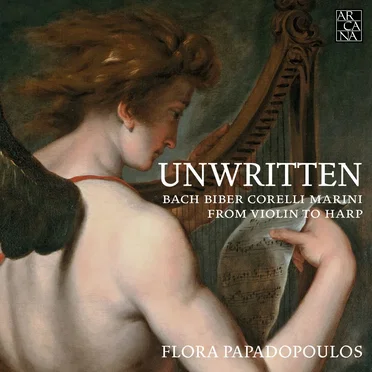 Unwritten: From Violin to Harp by Flora Papadopoulos - album cover