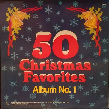 50 Christmas Favorites Album, No. 1 by Various Artists - album cover