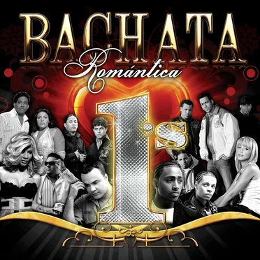 Bachata romántica 1's by Various Artists - album cover