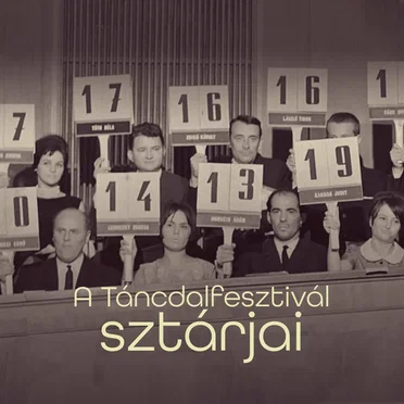 A Táncdalfesztivál sztárjai by Various Artists - album cover