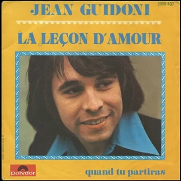 La Leçon d'amour by Jean Guidoni - album cover