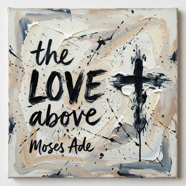 the LOVE above by Moses Ade - album cover