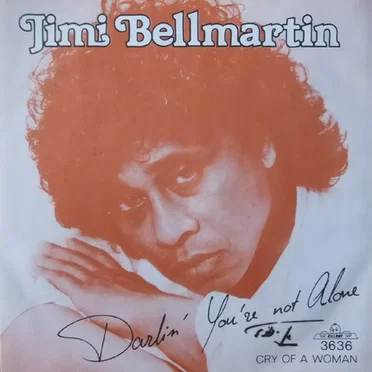 Darlin’ You’re Not Alone by Jimmy Bellmartin - album cover