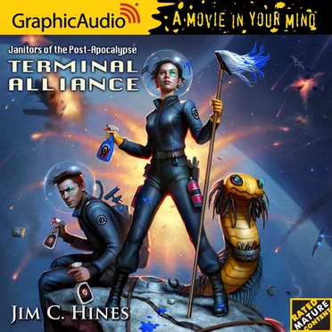 Janitors of the Post Apocalypse 1: Terminal Alliance by Jim C. Hines - album cover