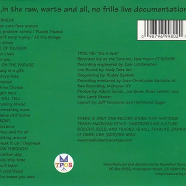 It's A Verb by Various Artists - album cover