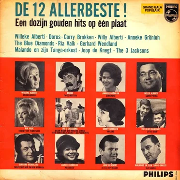 De 12 allerbeste! Een dozijn gouden hits op één plaat by Various Artists - album cover