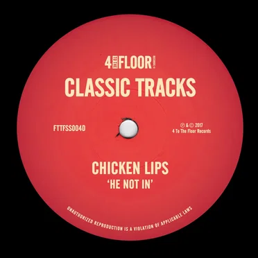 He Not In by Chicken Lips - album cover
