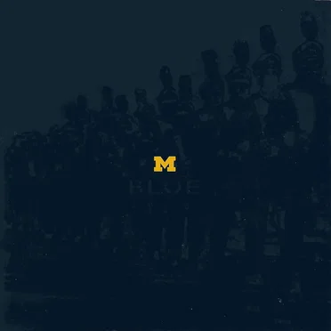 The Blue Album by University of Michigan Marching Band - album cover