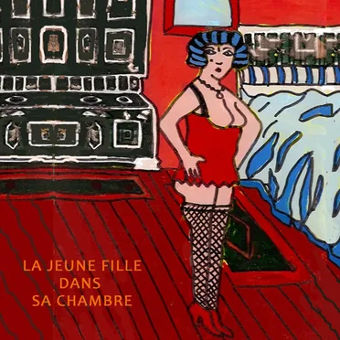 La jeune fille dans sa chambre