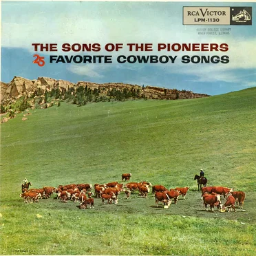 25 Favorite Cowboy Songs by Sons of the Pioneers - album cover