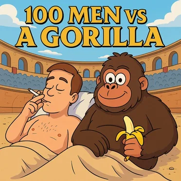 100 Men VS a Gorilla