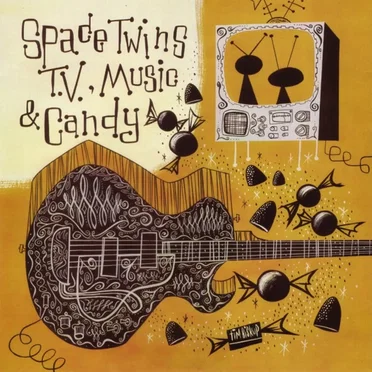 T.V., Music & Candy by Space Twins - album cover