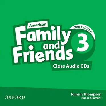 American Family and Friends 2nd Edition: Level 3: Class Audio CDs by Oxford University Press - album cover