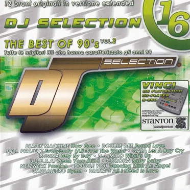 DJ Selection 16: The Best Of 90’s, Vol. 2 by Various Artists - album cover