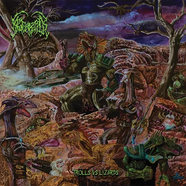 Trolls vs. Lizards by Krotchripper - album cover