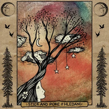 Split w/Stick and Poke by Hledání - album cover