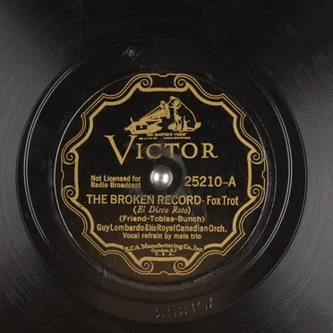The Broken Record / Alone at a Table for Two