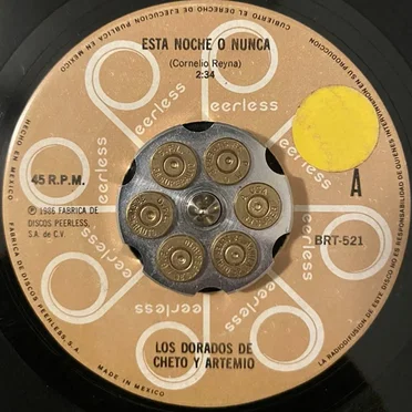 Esta noche o nunca / Volveré by Los Dorados de Cheto y Artemio - album cover