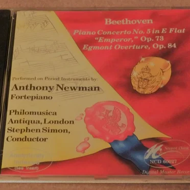 Piano Concerto no. 5 in E flat “Emperor”, op. 73 / Egmont Overture, op. 84