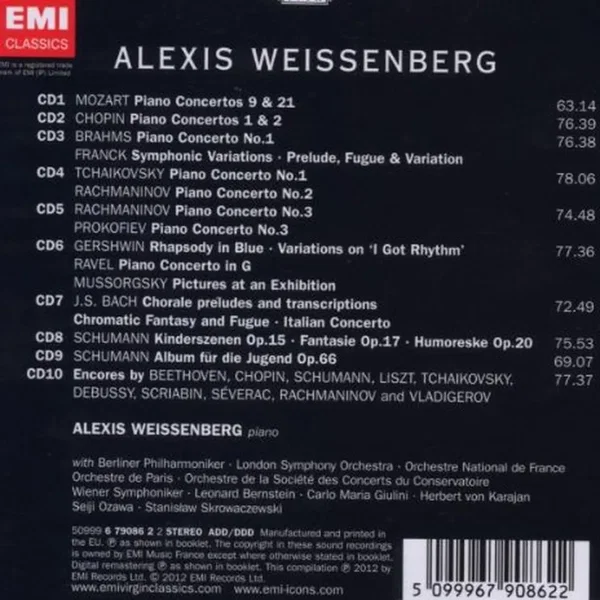Alexis Weissenberg: The Champagne Pianist