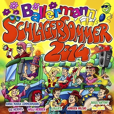 Ballermann Schlagersommer 2014 by Various Artists - album cover