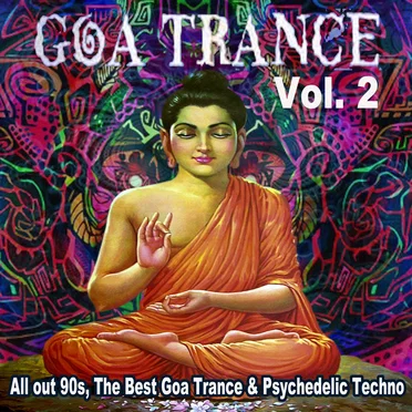 Goa Trance All out 90s, Vol. 2 by Various Artists - album cover