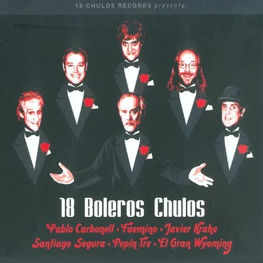 18 boleros chulos by Various Artists - album cover