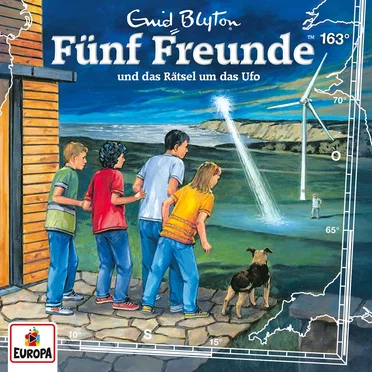 Fünf Freunde, Episode 163: und das Rätsel um das Ufo by Enid Blyton - album cover