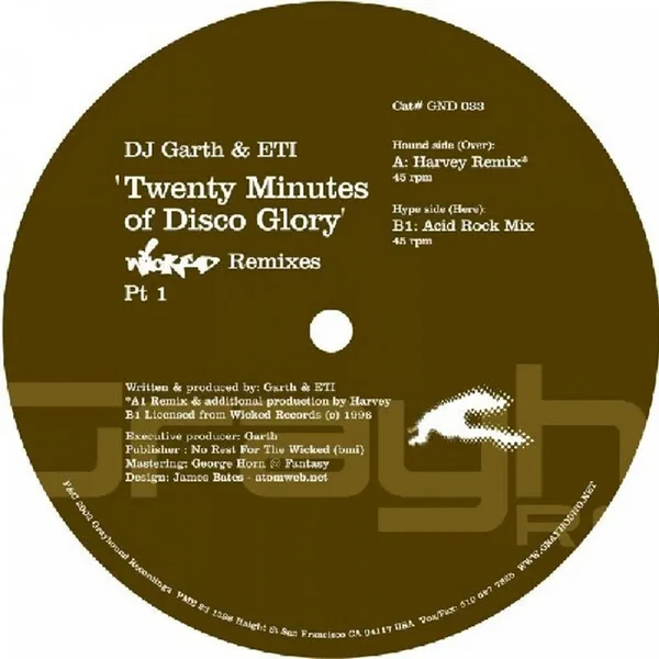 20 Minutes of Disco Glory (remixed by Harvey/'96 Acid Rock mix)