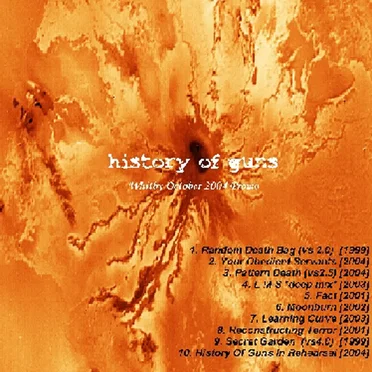 Whitby October 2004 Promo EP by History Of Guns - album cover