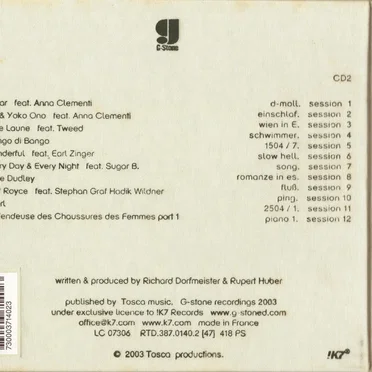Dehli9 by Tosca - album cover