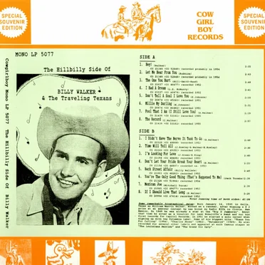 The Hillbilly Side of Billy Walker & The Traveling Texans