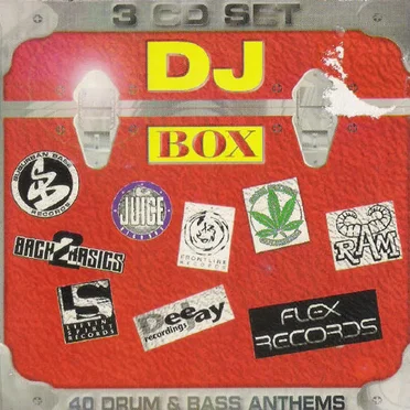 DJ Box: 40 Drum & Bass Anthems by Various Artists - album cover