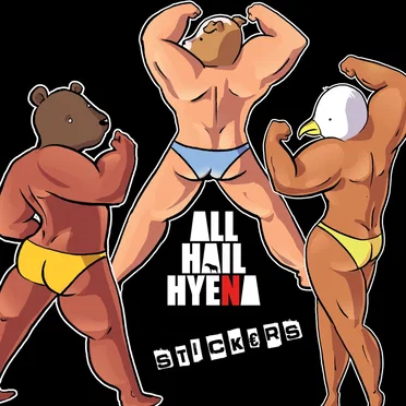 Stick€rs by All Hail Hyena - album cover