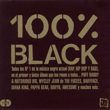100% Black by Various Artists - album cover