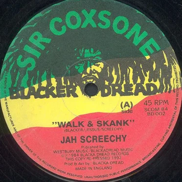 Walk & Skank by Jah Screechy - album cover