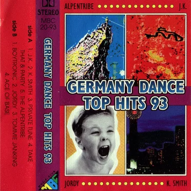 Germany Dance Top Hits 93 by Various Artists - album cover