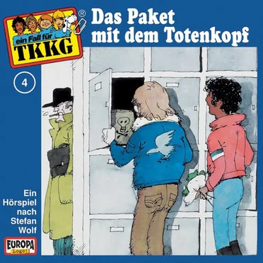 TKKG 4: Das Paket mit dem Totenkopf by Stefan Wolf - album cover