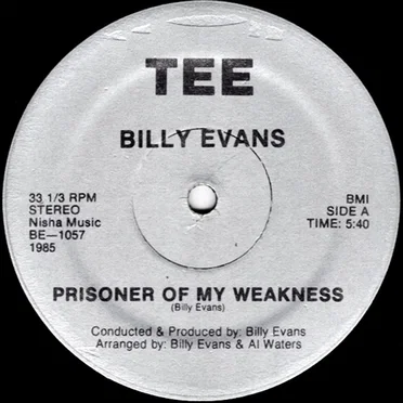 Prisoner of My Weakness by Billy Evans - album cover